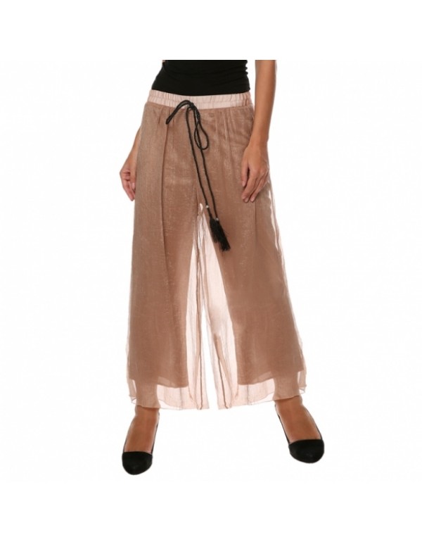 New FashionWomen's Sexy Casual Loose High Waist Solid Wide Leg Pants