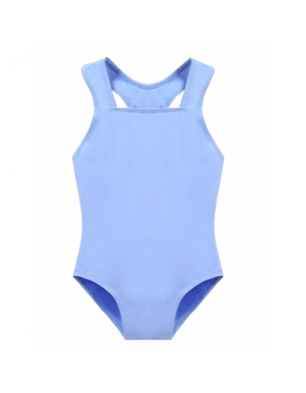 Girls' Gym Dance Spaghetti Strap One Piece Leotard